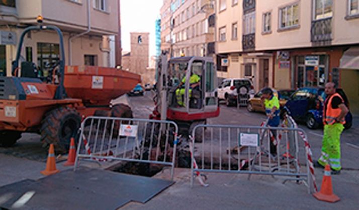 Cortes de agua el miércoles en el barrio de San Pedro y en Valcorba