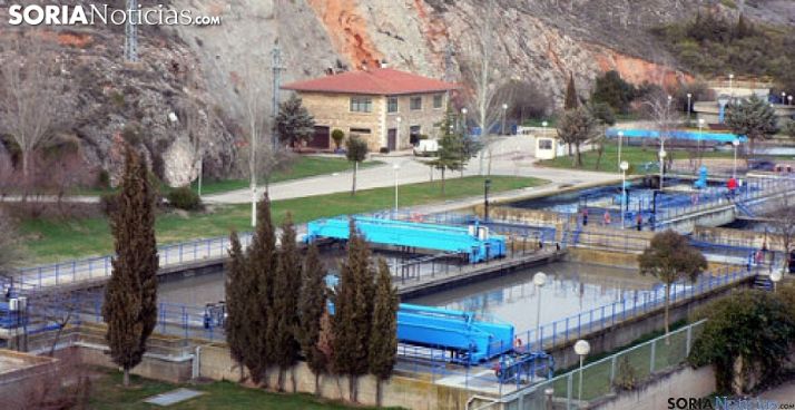 La depuradora de residuales en una imagen de archivo. /SN