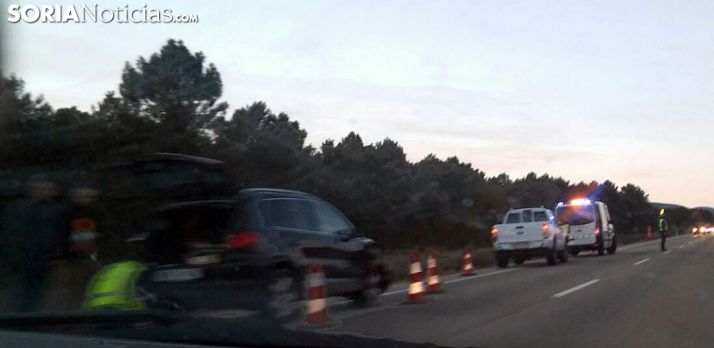 El lugar del accidente. /SN