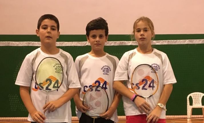 El bádminton soriano tiene cantera