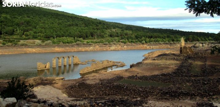 Una imagen del embalse este otoño. /SN