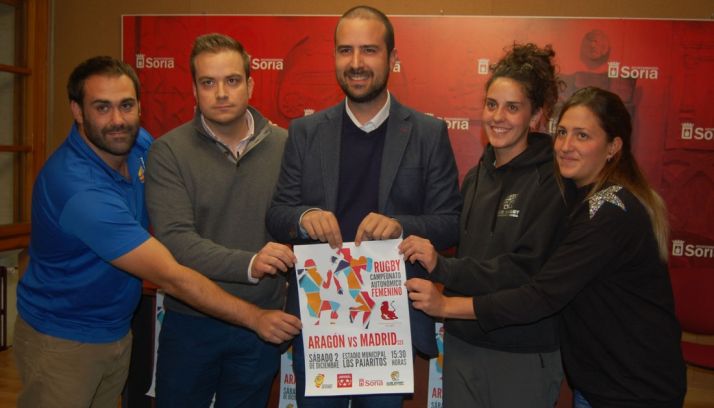 Las selecciones femeninas de rugby de Madrid y Aragón juegan un partido del Campeonato Autonómico este sábado en Soria