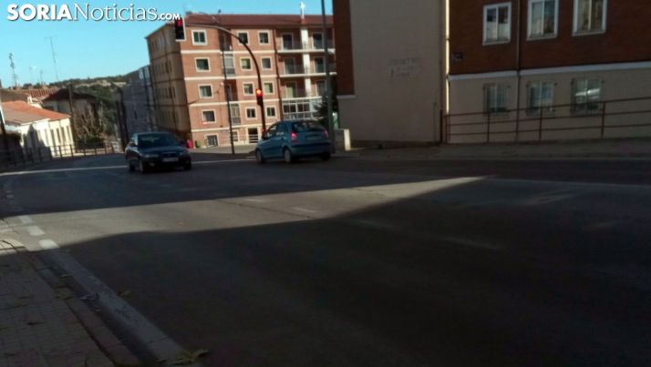 La calle Tirso de Molina, en el trazado de la N-234. /SN
