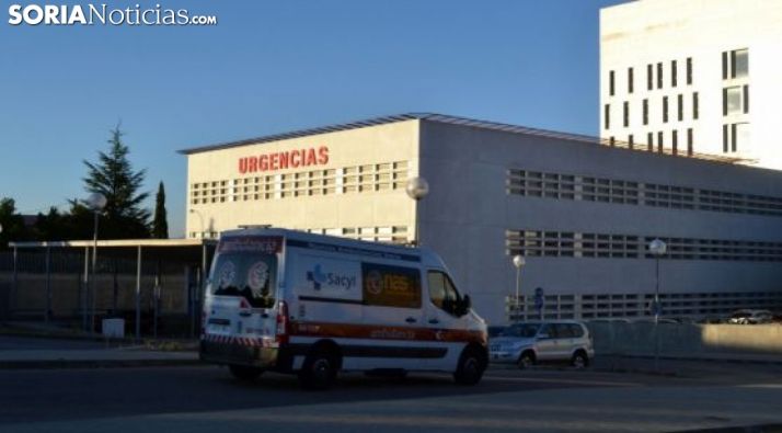 Imagen de la entrada al servicio de Urgencias del Santa Bárbara. /SN