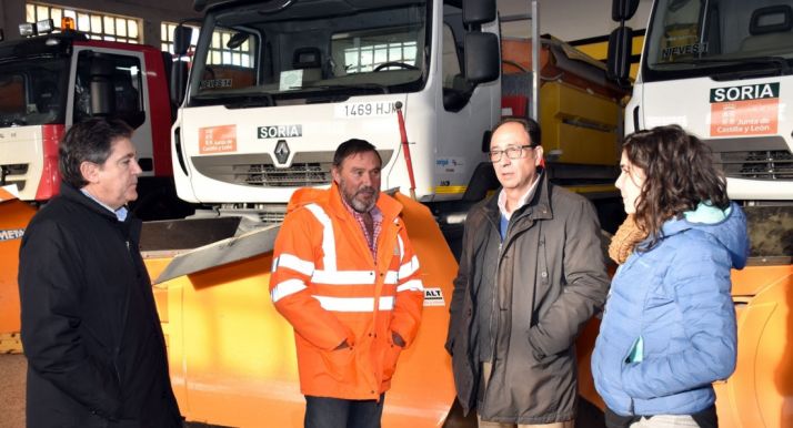 La Junta coordina con 150 efectivos la campaña invernal para sus calzadas en la provincia