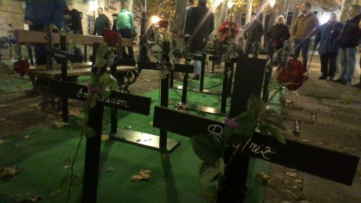 Rosas contra la Violencia de Género