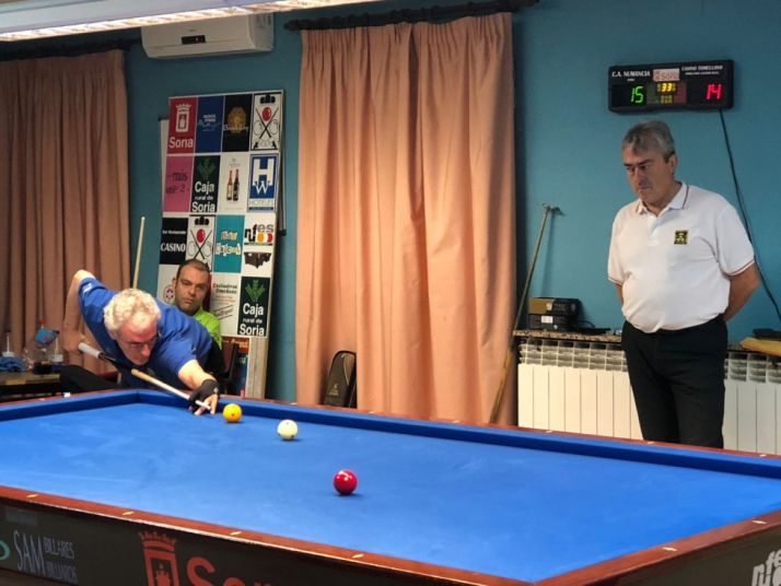 Primer triunfo en liga para el billar soriano