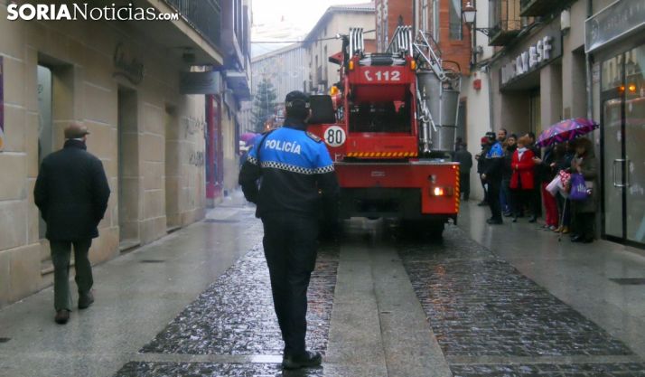  Susto por fuego en Teatinos