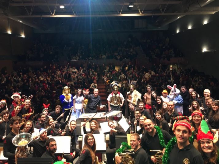 Concierto Benéfico de Navidad en la Audiencia. 