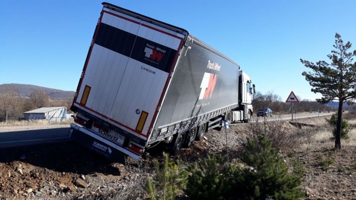 Accidente en la N-111, kilómetro 250. 