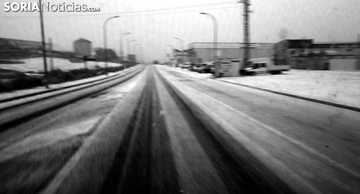Viento y nevadas en la provincia al final de mañana martes