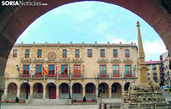 Imagen del ayuntamiento de Soria. /SN