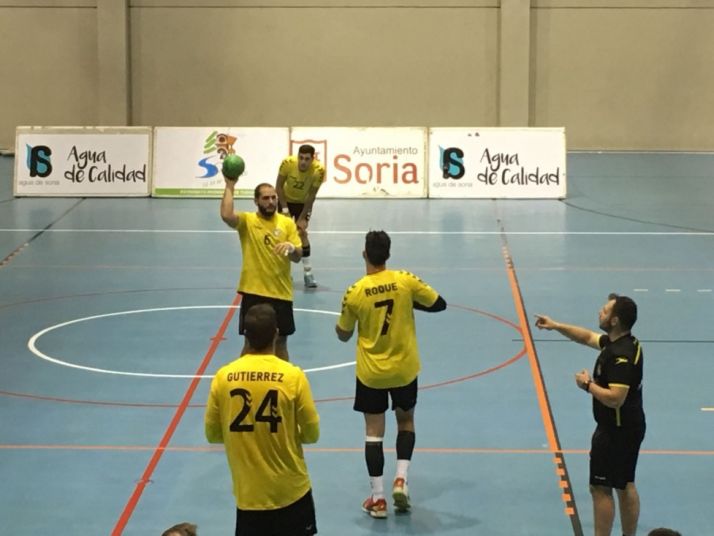 El BM Soria ganó con solvencia en el San Andrés. 