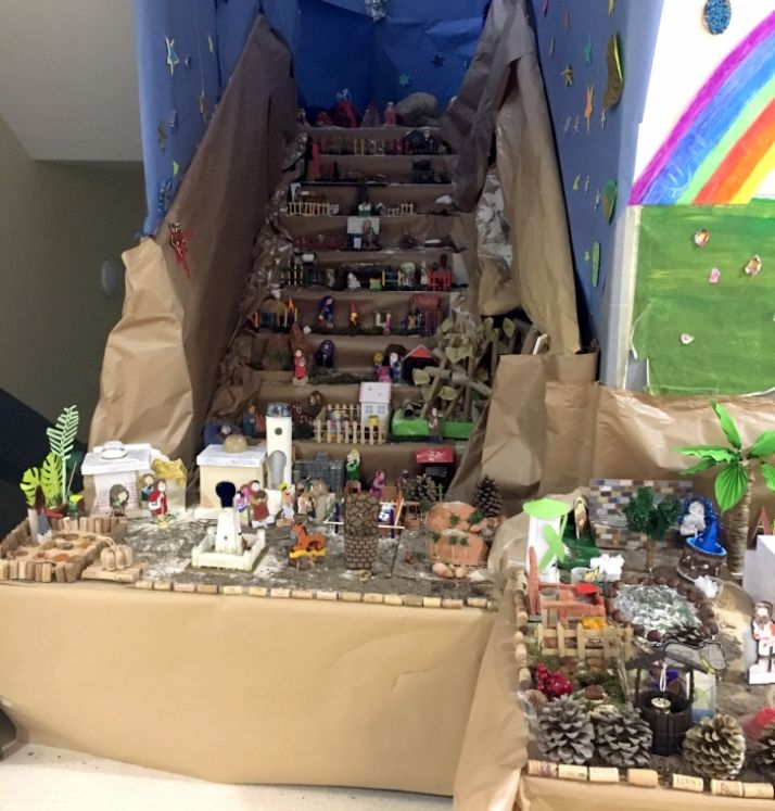 Una imagen del nacimiento. 