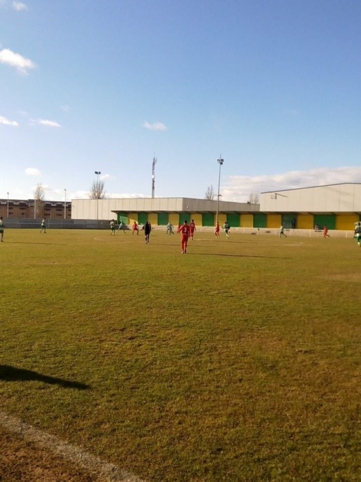 Partido entre el Virgen del Camino y el Numancia B en León. 