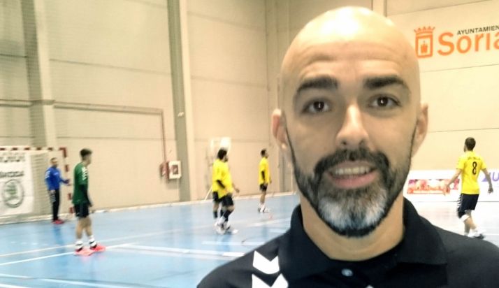 Bandrés, técnico del BM Soria. 