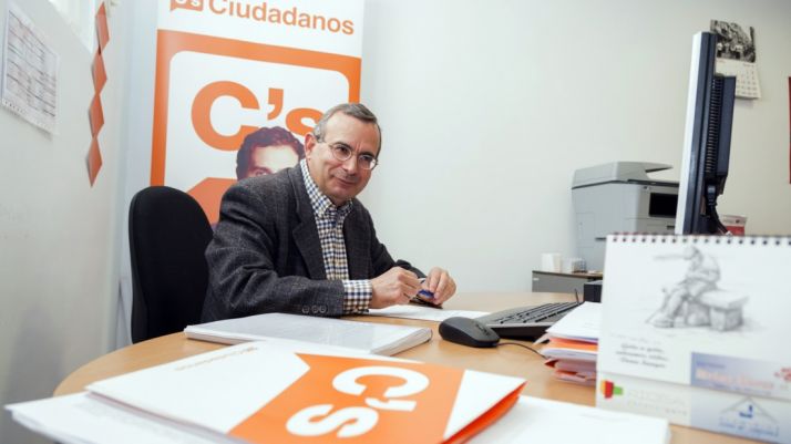 Jesús de Lózar, concejal de Cs en el Ayuntamiento de la capital. 
