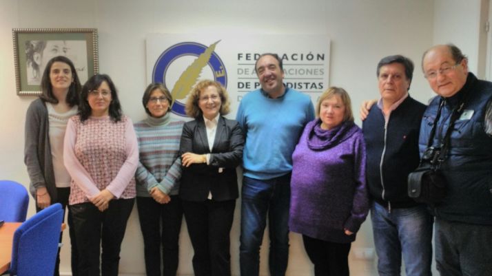 Expedición de periodistas sorianos en la FAPE. 