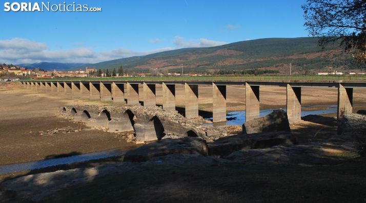 El embalse de la Cuerda del Pozo en Vinuesa. /SN