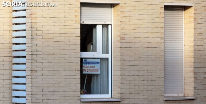 Un piso en venta en la capital, en una imagen de archivo. /SN