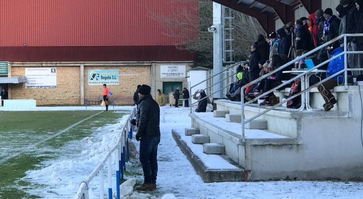 Almazán y Becerril empataron a uno en La Arboleda. 