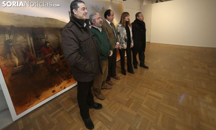 Santamaría, Terés, López, Sancho y De la Casa. /SN
