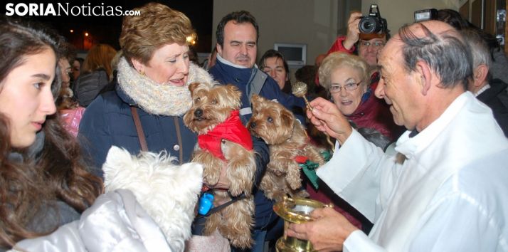 Una imagen de la bendición este miércoles. /SN