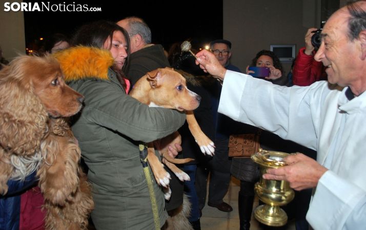 Una imagen de la bendición este miércoles. /SN