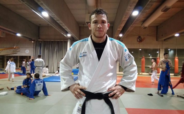 El judoka soriano Alexis Rosa ya entrena en el CAR