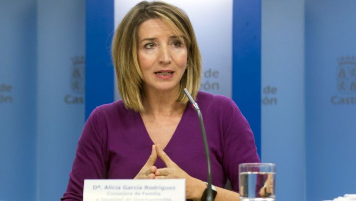 La consejera de Familia e Igualdad, Alicia García, este viernes. /Jta.