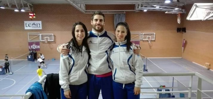 Ana Sanz, Víctor Ortega y Natalia Sanz.