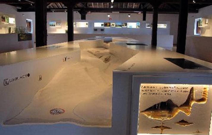 Casa del Parque en el Cañón del Río Lobos. 