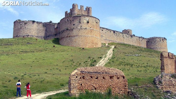 Una imagen del castillo medieval de Berlanga de Duero. /SN