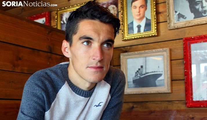 Dani Mateo, en el descanso de un entrenamiento. /SN