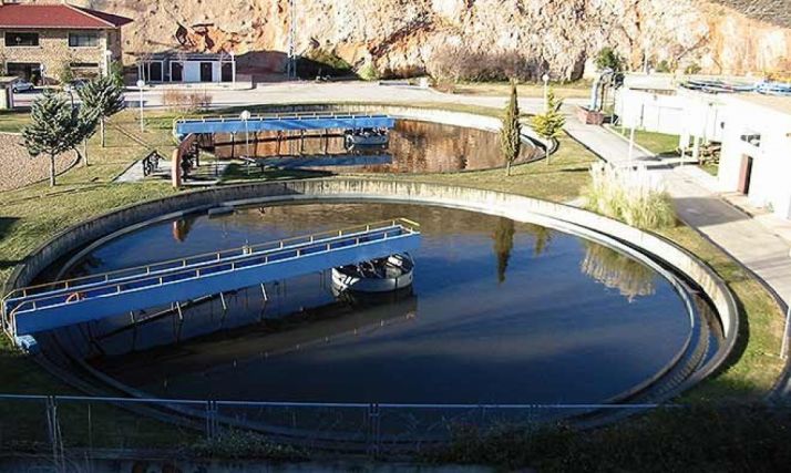 La depuradora de residuales en una imagen de archivo. 