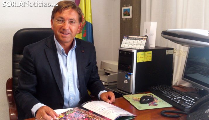 Gerardo Martínez, alcalde de Ólvega. /SN