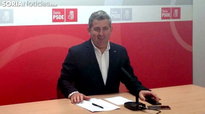 Javier Antón, este lunes en rueda de prensa./SN