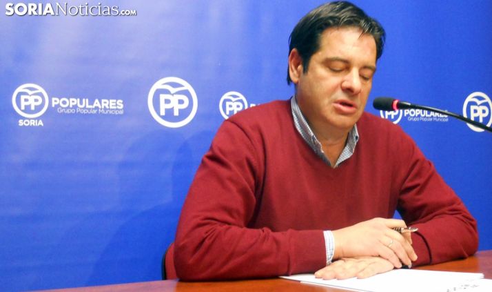 Javier Martín, este miércoles en rueda de prensa. /SN