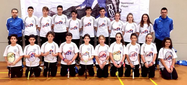 10 metales para el bádminton soriano en Alfajarín