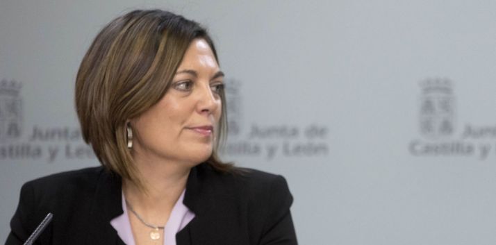 La consejera de Agricultura, Milagros Marcos, este jueves.