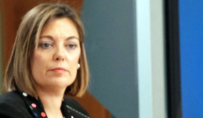 La consejera de Agricultura, Milagros Marcos, este lunes.