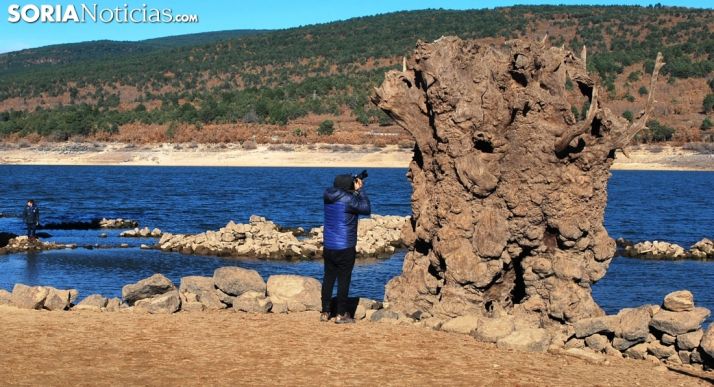 Una imagen del embalse este otoño. /SN