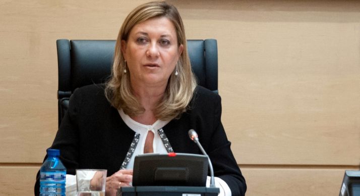 Pilar del Olmo, consejera de Hacienda.