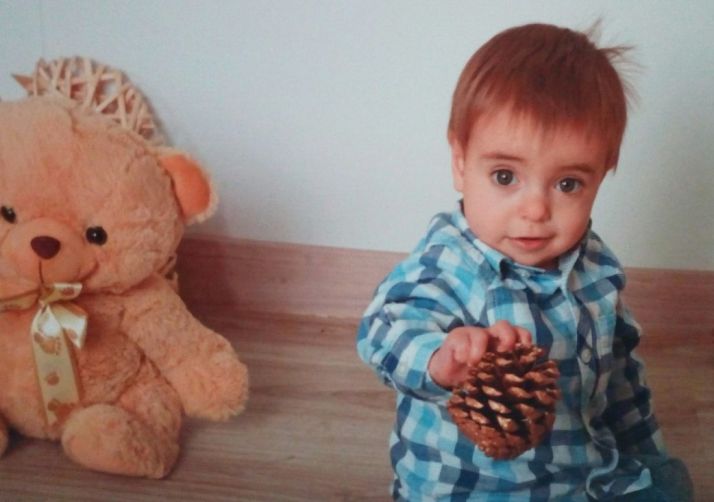 Enzo Terrazas Aranda cumple 1 año.