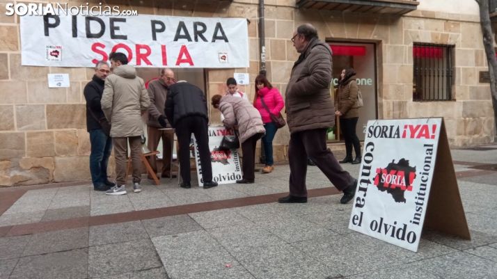 ¡Soria Ya! recoge las peticiones de los sorianos.