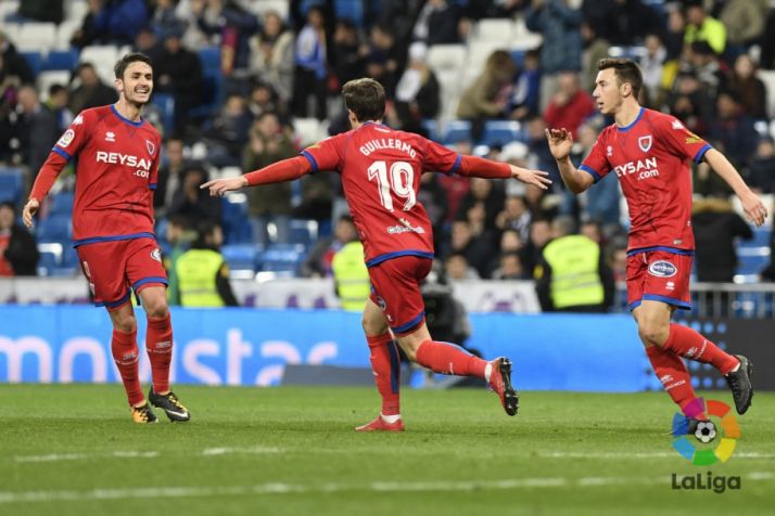 Gol de Guillermo en Madrid. LFP