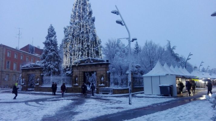 Soria en alerta naranja por nevadas este domingo