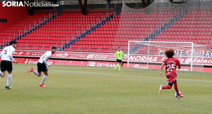 El Numancia se impone al Burgos (1-0) en el debut de Alí Al-Nemer