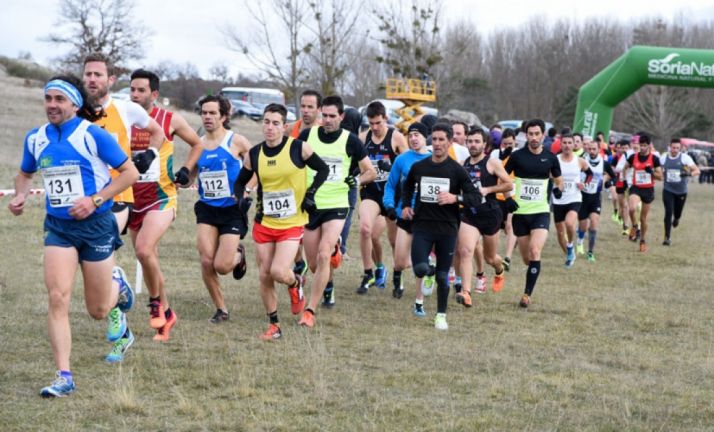 Una edición del cross de Valonsadero. /SN