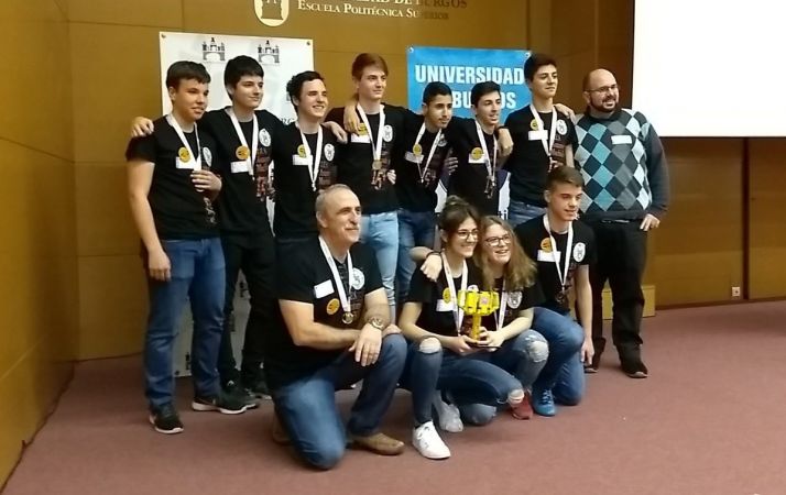El Machado se impone en la First Lego League de Burgos